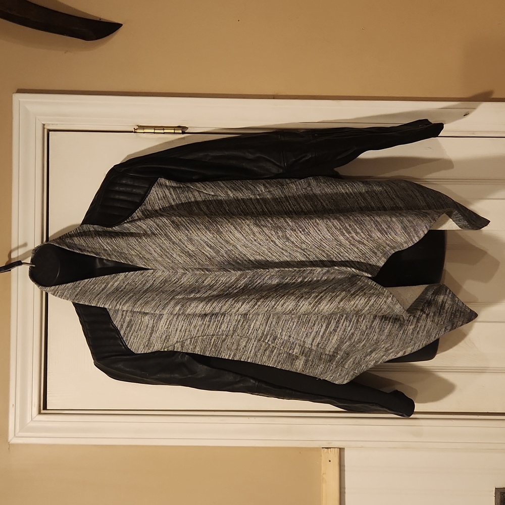 NWT Torrid Drape Front Moto Jacket Size 0